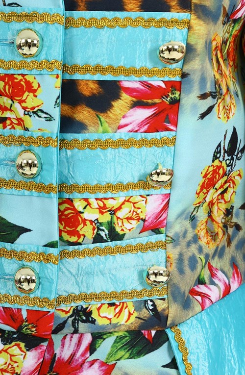 Dames Blazer Panther Flower Luxe (detail 2)