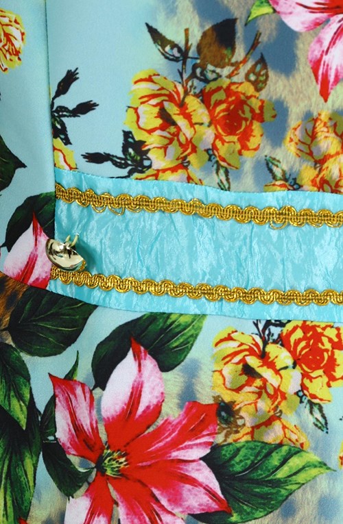 Dames Blazer Panther Flower Luxe (detail 3)