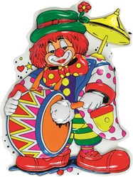 Deco Clown Trommel (55x40cm)