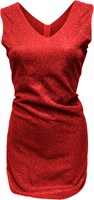Rood glitter jurkje clearance