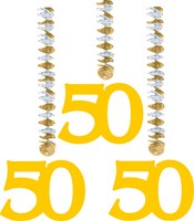 Hangdeco 50 Goud 3st.