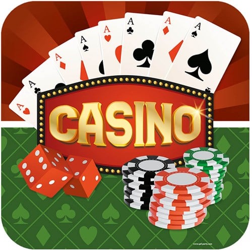 Huldeschild Casino - 50x50cm