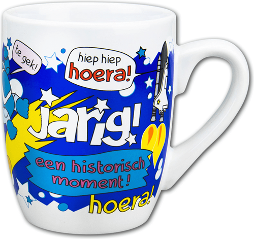 Mok voor de Jarige!
