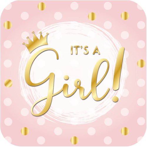 Huldeschild It's A Girl!