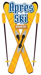 Decoration Sign Oktoberfest Après Ski - 90x50cm