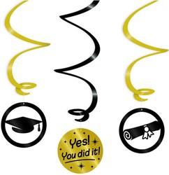 Swirl Decoratie Classy Yes! You did It! (3st)