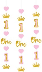Hangdeco 1st Birthday Girl 120cm - 3st