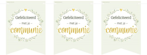 Vlaggenlijn Communie - 6m