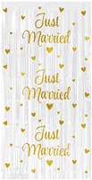 Deurgordijn Just Married