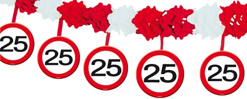 Slinger 25 Jaar Verkeersbord