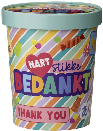 Candy Bucket Bedankt