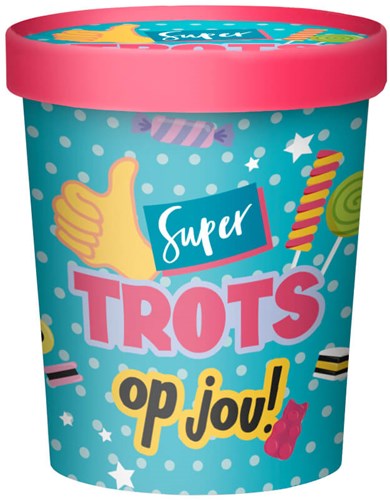Candy Bucket Trots Op Jou