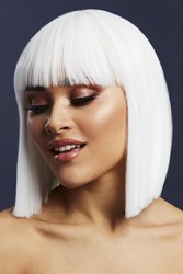 Fever Pruik Lola Luxe Wit