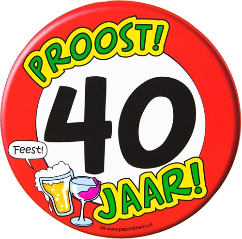 Bierviltjes Hoera! 40 jaar!