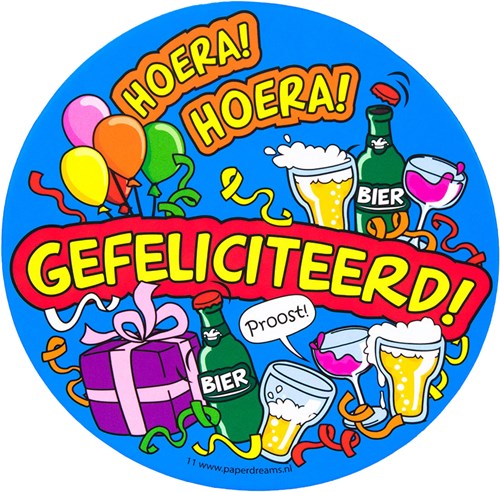 Bierviltjes Gefeliciteerd!