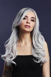 Fever Pruik Khloe Luxe Ice Silver
