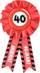 Rozet 40 Jaar Verkeersbord