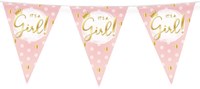 Vlaggenlijn It's A Girl! (10m)