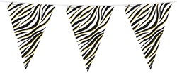 Vlaggenlijn Zebra - 10m