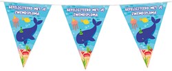 Vlaggenlijn Zwemdiploma - 10m