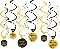 Swirl Decoratie Classy Pensioen (12st)