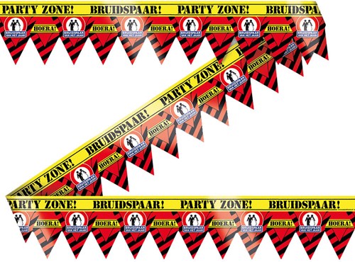 Markeerlint Party Bruidspaar