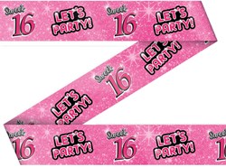 Markeerlint Party Sweet Sixteen (12m)