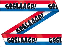Markeerlint Geslaagd Rood-Wit-Blauw - 12m