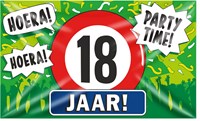 Gevelvlag 18 Jaar (150x90cm)
