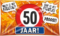 Gevelvlag 50 Jaar - 150x90cm