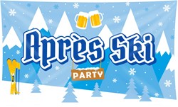 Vlag Apres Ski Party - 150x90cm