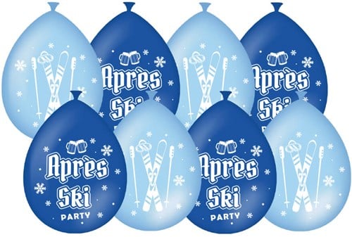 Ballonnen Oktoberfest Après Ski - 8st
