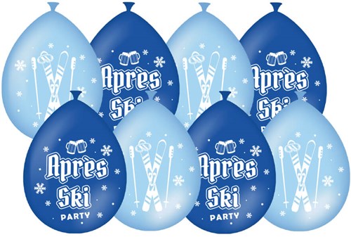 Ballonnen Oktoberfest Après Ski - 8st