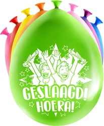 Ballonnen Geslaagd - Party 8st.
