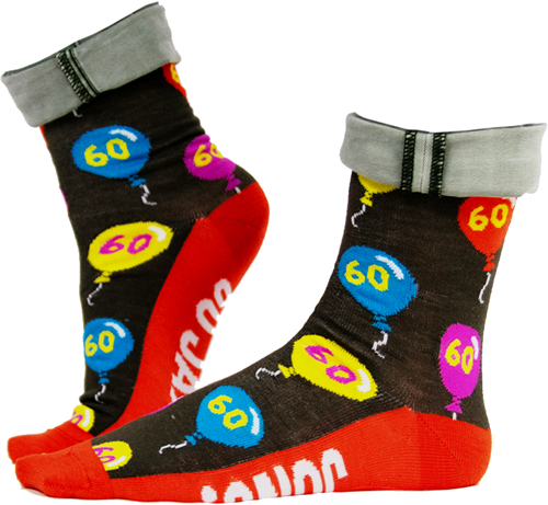 Funny Socks 60 Jaar!