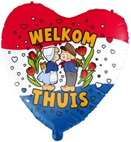 Folieballon Welkom Thuis (60cm)