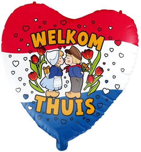 Folieballon Welkom Thuis (60cm)