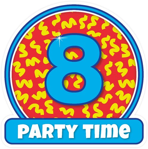 Huldeschild Happy 8 Jaar