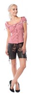 Dames Lederhose Niki Zwart (wildbock) 
