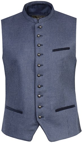 Trachtenvest Marlon Blauw