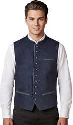 Trachtenvest August Donkerblauw
