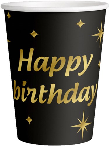 Bekers Classy Happy Birthday 8st