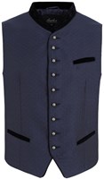 Trachten Vest Stefan Blauw (product)