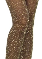Glitterpanty Zwart-Goud Lurex (detail)
