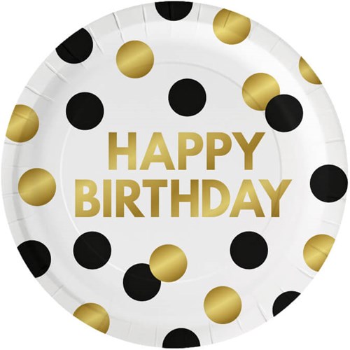 Bordjes Celebration Happy Birthday 8st
