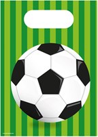 Voetbal Feestzakjes - 6st
