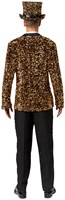 Gouden Pailletten Jas / Colbert Heren Luxe (achterkant)