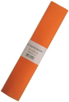 Crepe Papier Oranje 