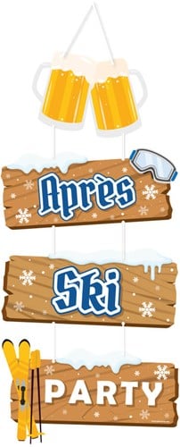Deur Decoratie Oktoberfest Après Ski