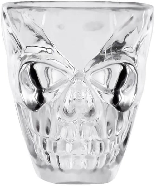 Halloween Shotglaasje Skull - 4st